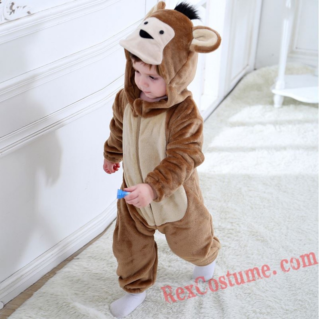 Monkey Baby Infant Toddler Halloween Animal onesies Costumes