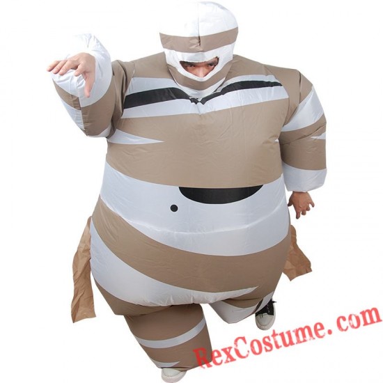 Mummy Inflatable Blow Up Costume