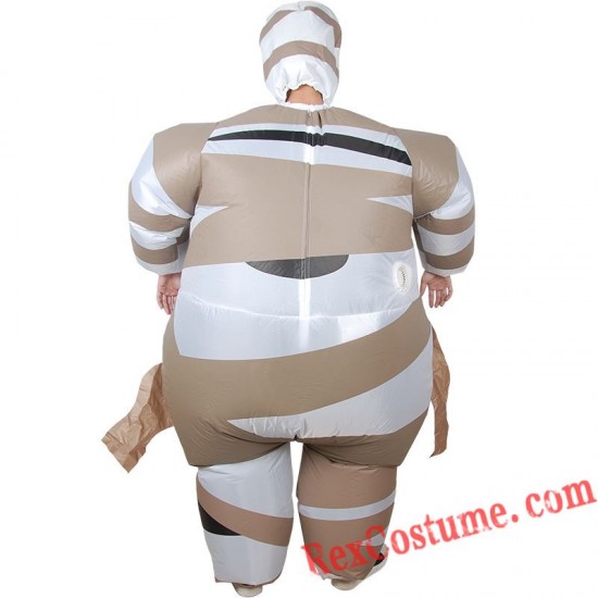 Mummy Inflatable Blow Up Costume