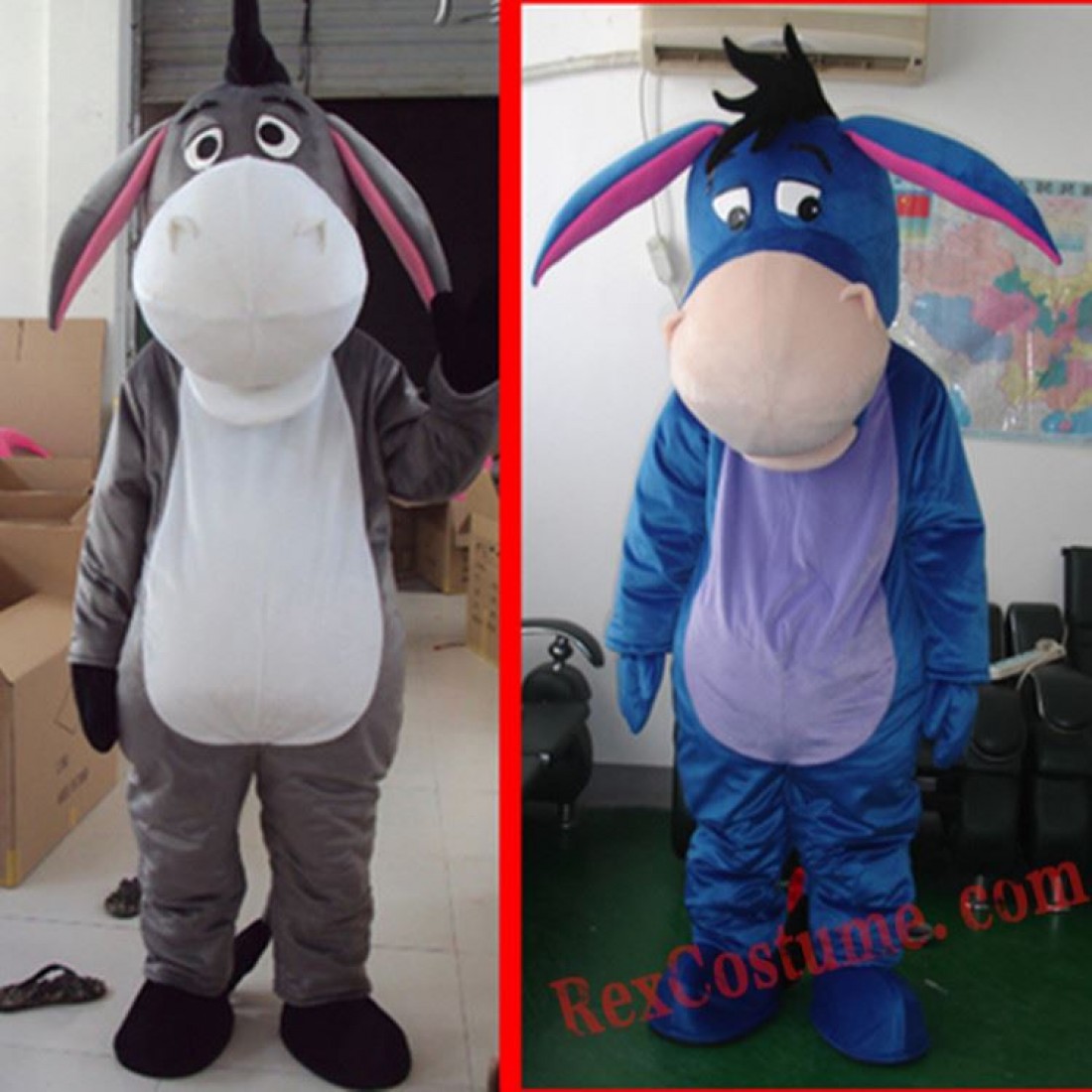 Donkey Mascot Costume For Adults
